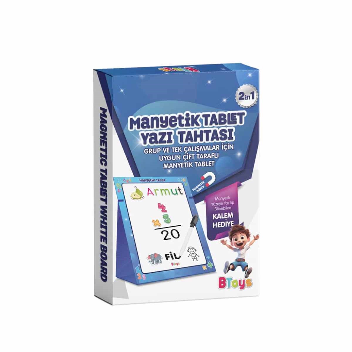 Manyetik Tablet Yazı Tahtası - Erkek 