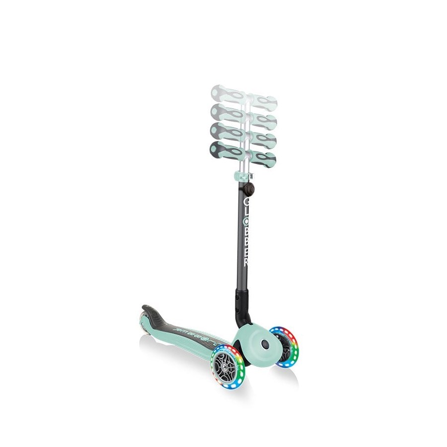 Globber Go Up Deluxe Işıklı Scooter - Mint Yeşili  