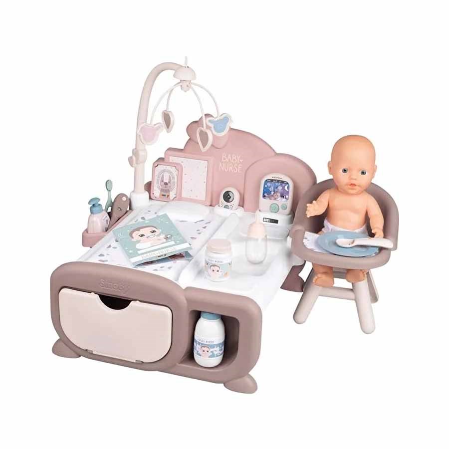 Smoby Baby Nurse Bebek Aktivite Merkezi Oyun Seti 