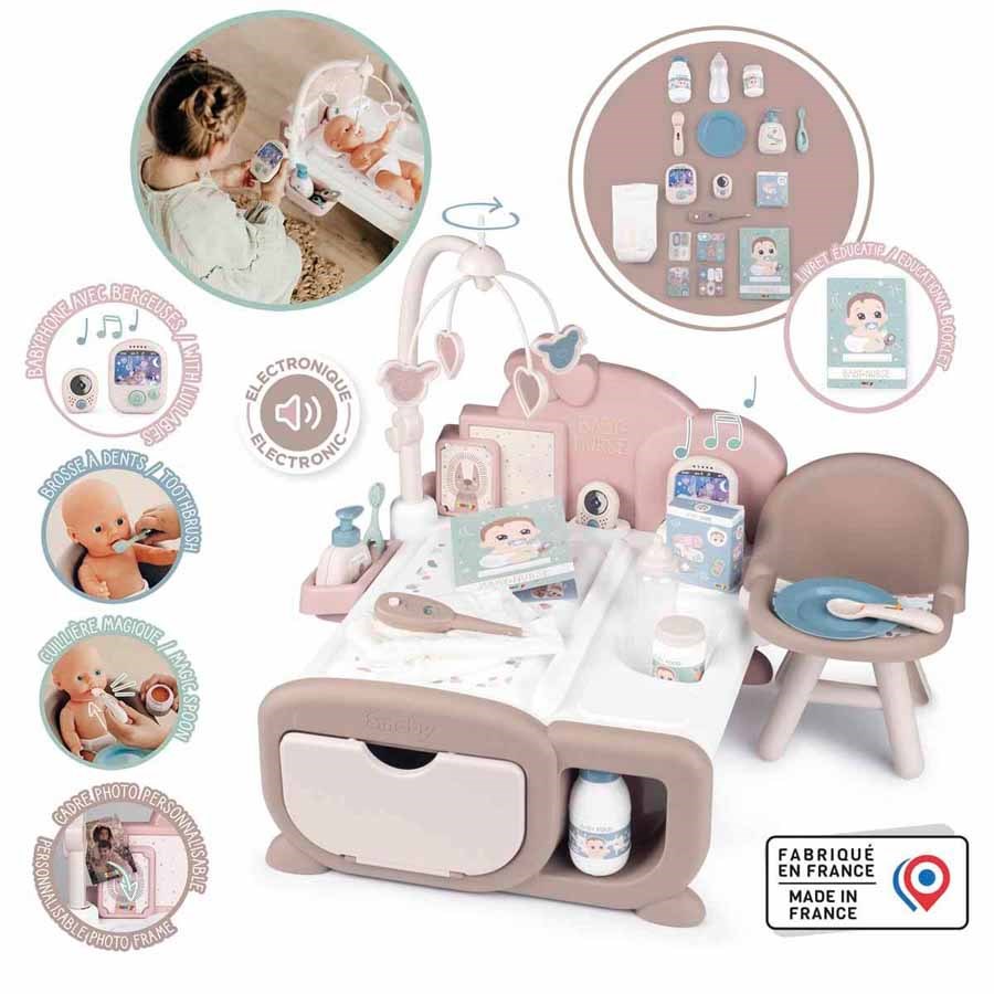 Smoby Baby Nurse 3 ü 1 Arada Bebek Oyun Seti 