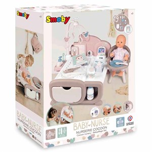 Smoby Baby Nurse 3 ü 1 Arada Bebek Oyun Seti