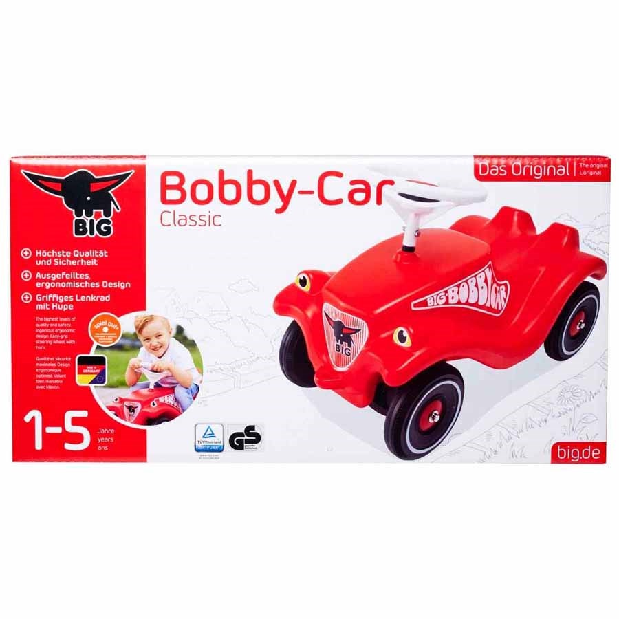 Smoby Big Bobby Klasik Bingit Araba Kırmızı 