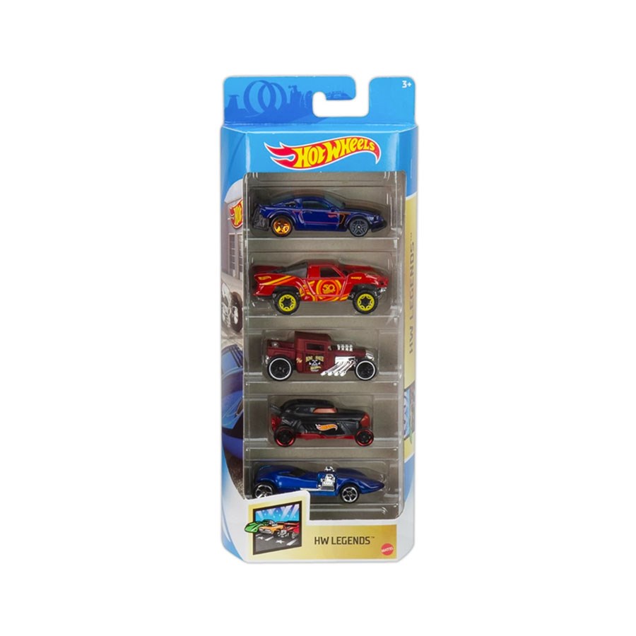 Hot Wheels 5'li Araba Seti Hw Legends