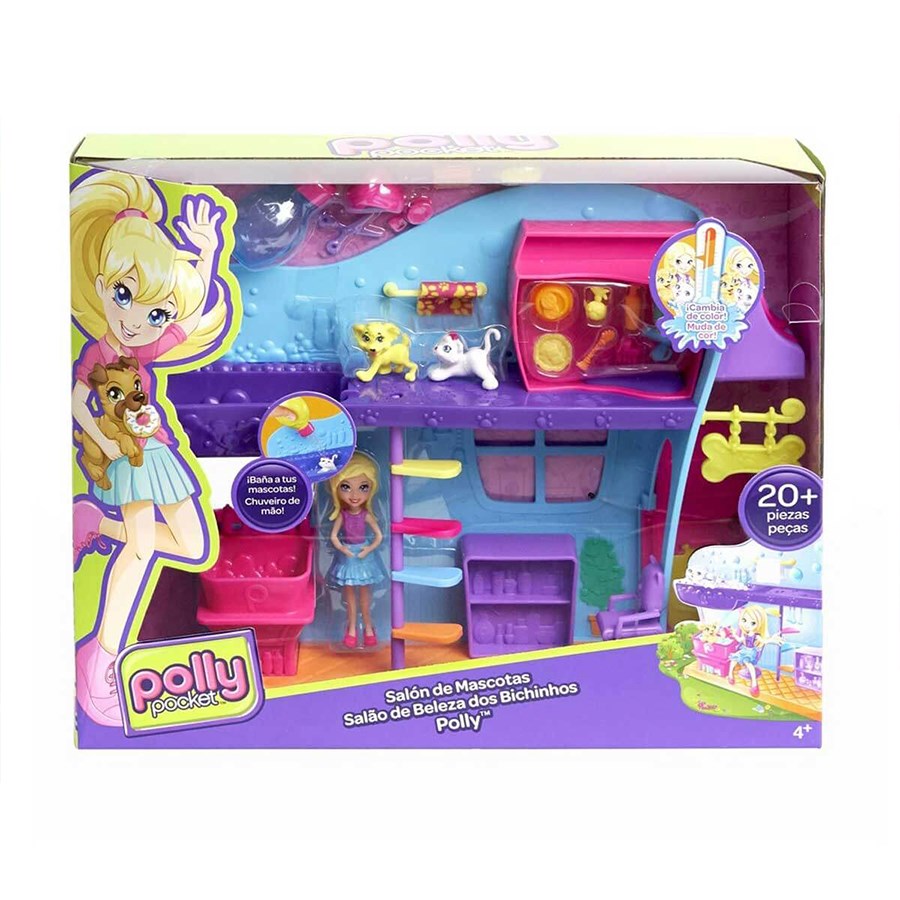 Polly Pocket Banyo Eğlencesi Oyun Seti 