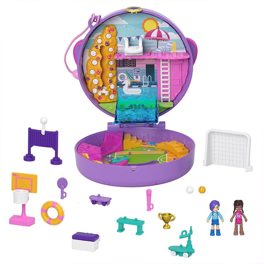 Polly Pocket ve Maceraları Oyun Setleri Soccer Squad Compact