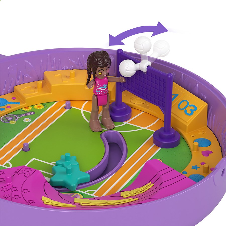 Polly Pocket ve Maceraları Oyun Setleri Soccer Squad Compact