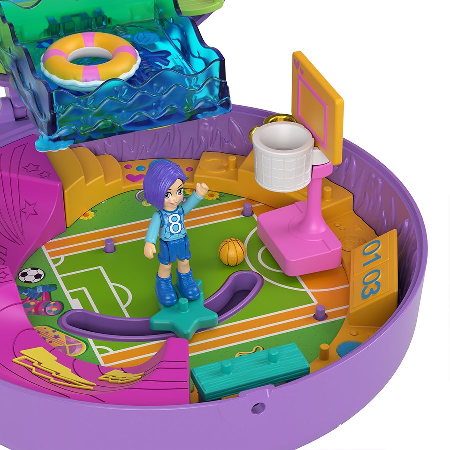 Polly Pocket ve Maceraları Oyun Setleri Soccer Squad Compact