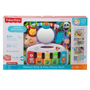 Fisher Price Delüks Piyanolu Jimnastik Merkezi (Türkçe)