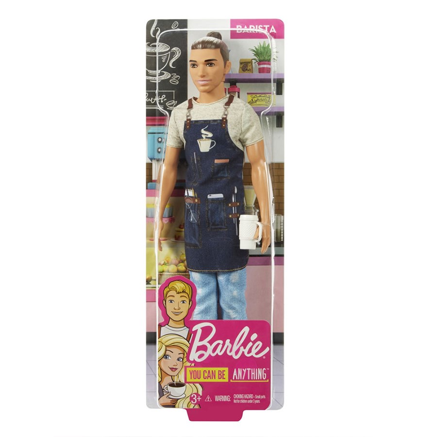 Barbie Ken Kariyer Bebekleri Barista