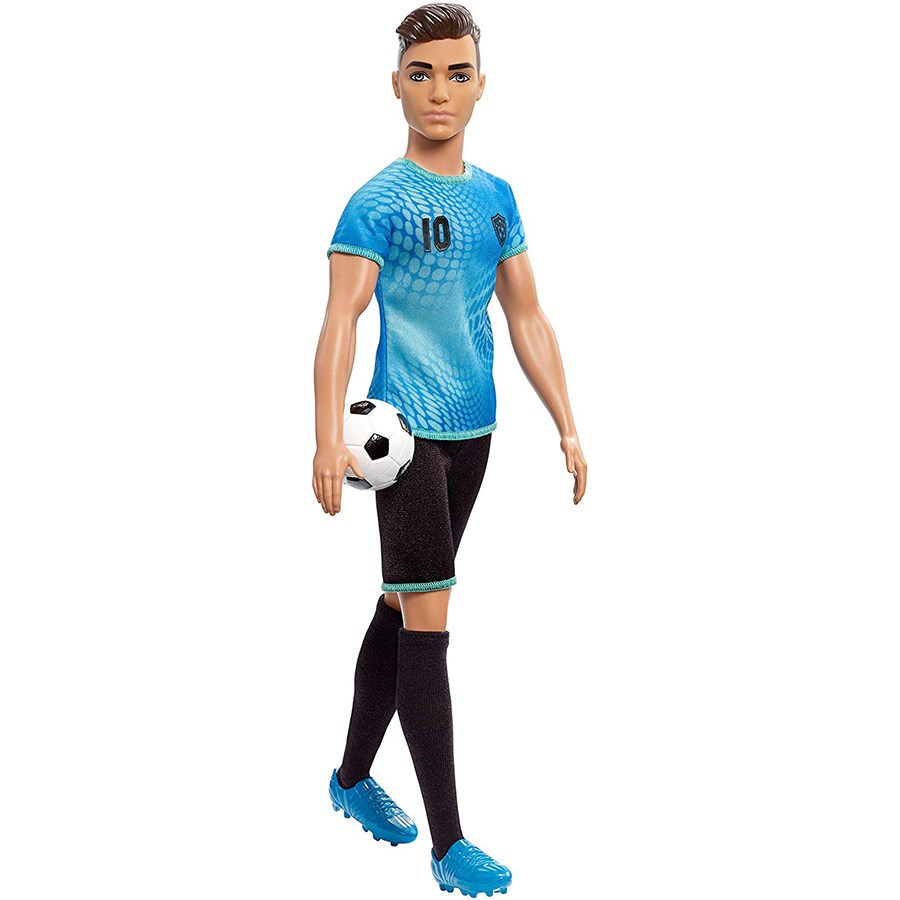 Barbie Ken Kariyer Bebekleri Futbolcu