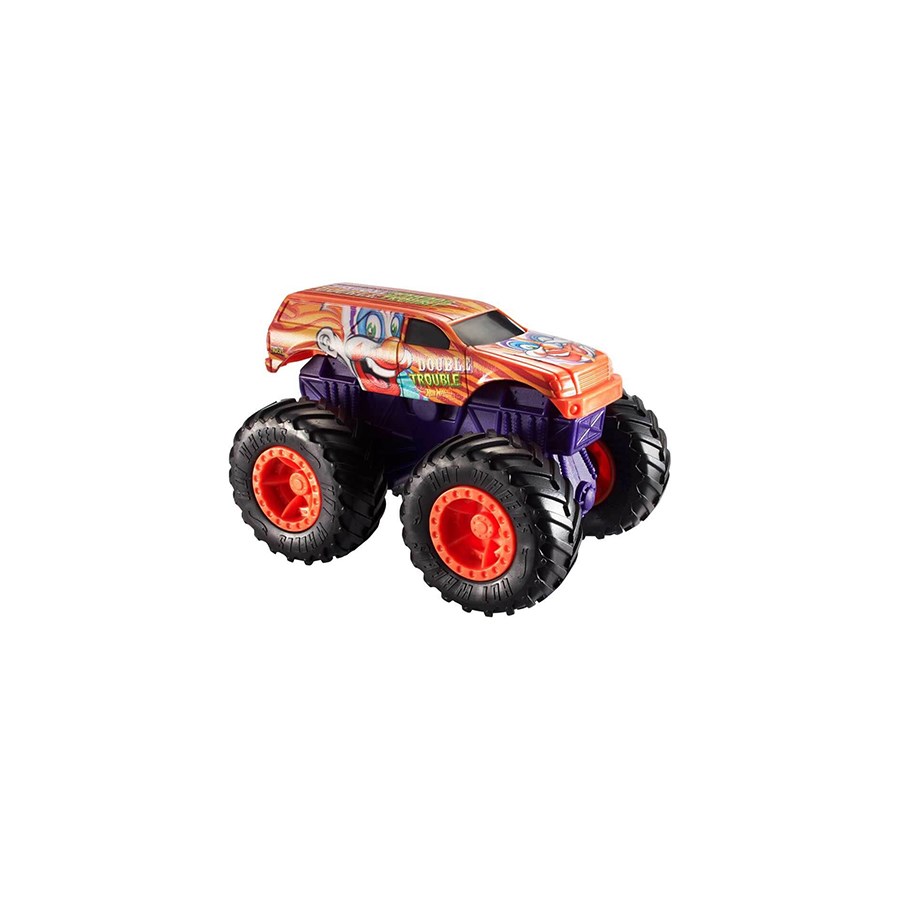 Hot Wheels Monster Trucks Çek Bırak Araba Double Trouble