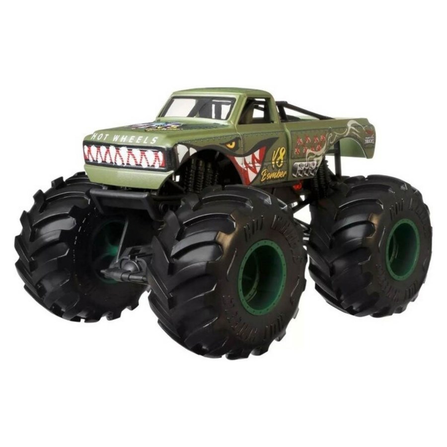 Hot Wheels Monster Trucks 1:24 Arabalar V8 Bomber