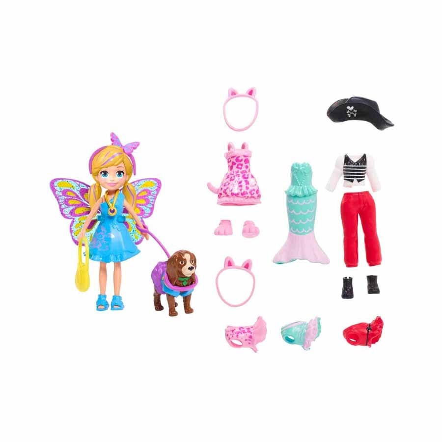 Polly Pocket ve Hayvan Dostu Kostüm Giyiyor 