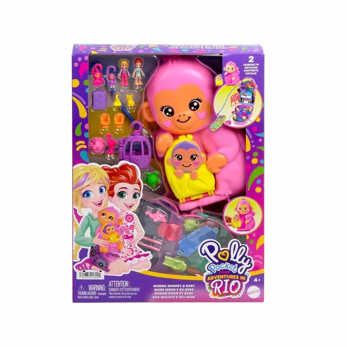 Polly Pocket Çanta Olabilen Micro Oyun Setleri Hwp04