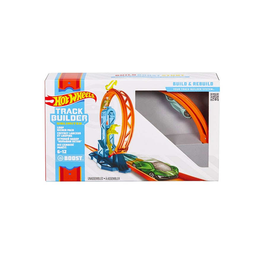 Hot Wheels Track Builder Tasarla Hız Çemberi Paketi