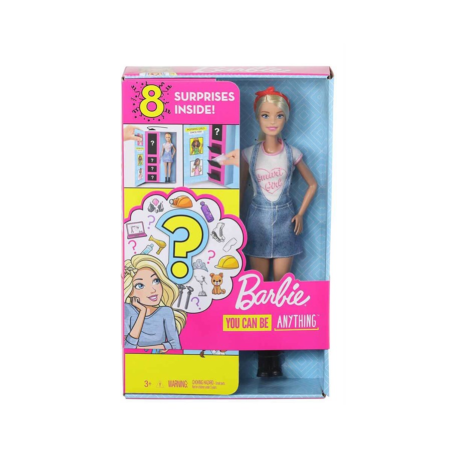 Barbie Sürpriz Meslek Bebeği 