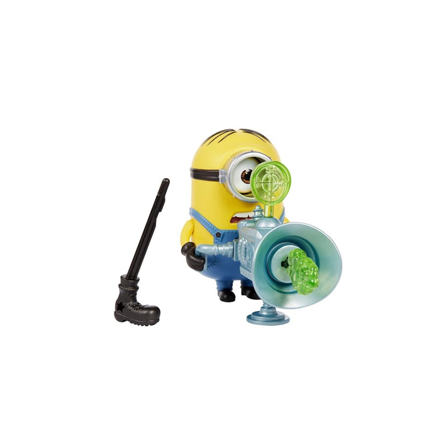 Minions 4'' Sesli Film Figürleri Stuart