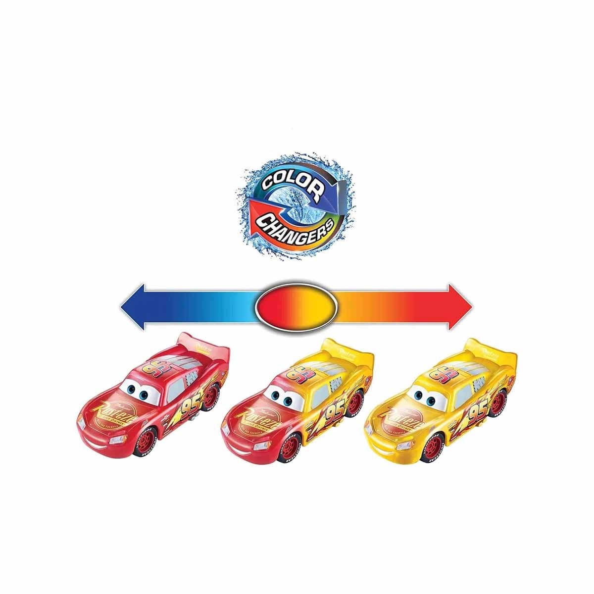 Cars Renk Değiştiren Araçlar Lightning Mcqueen