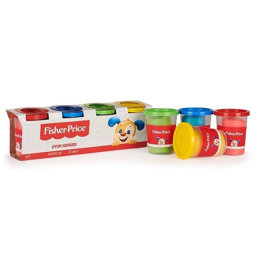 Fisher-Price 4 'lü Oyun Hamuru 400 gr. 