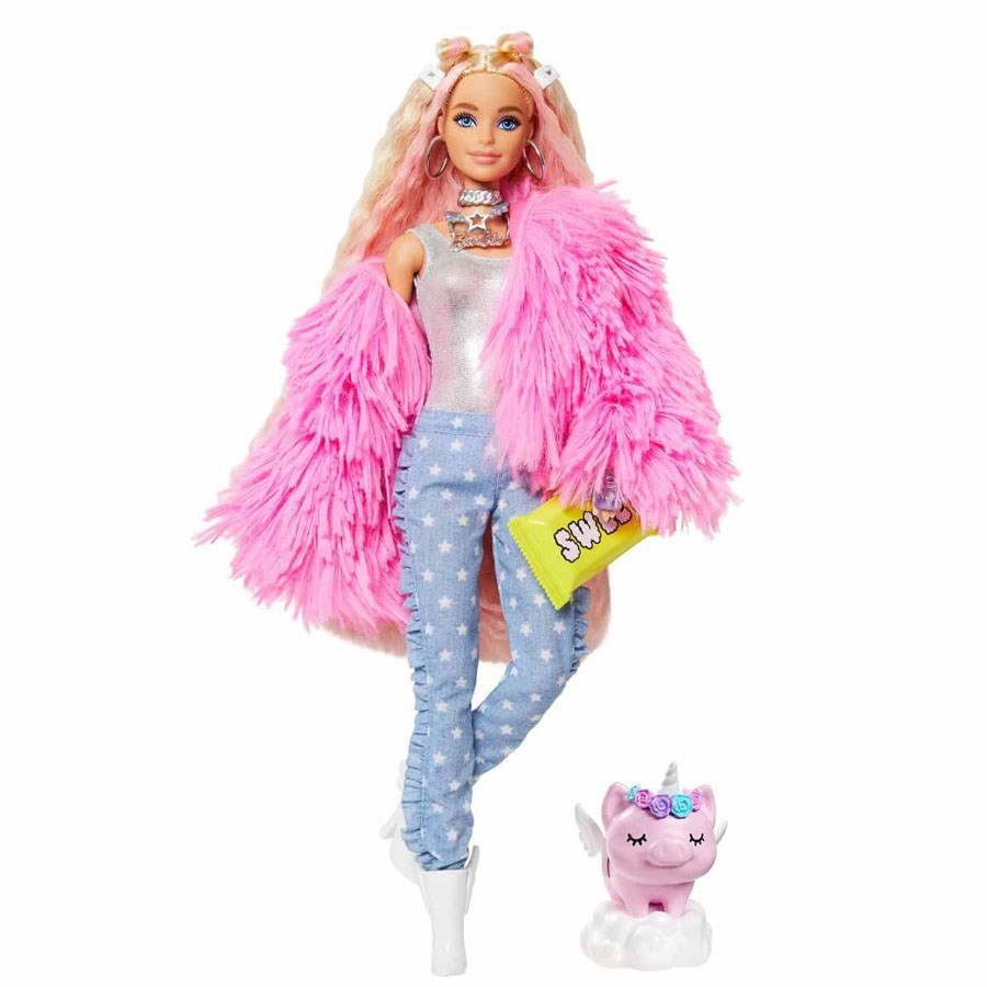 Barbie Extra Pembe Ceketli 