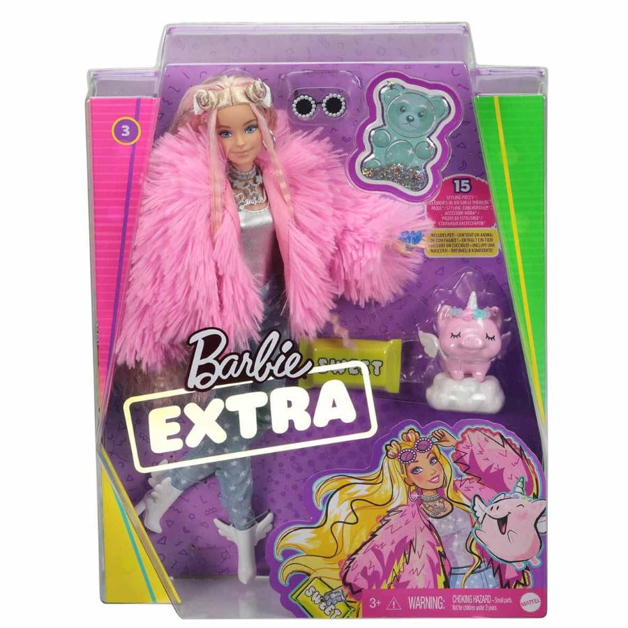 Barbie Extra Pembe Ceketli 