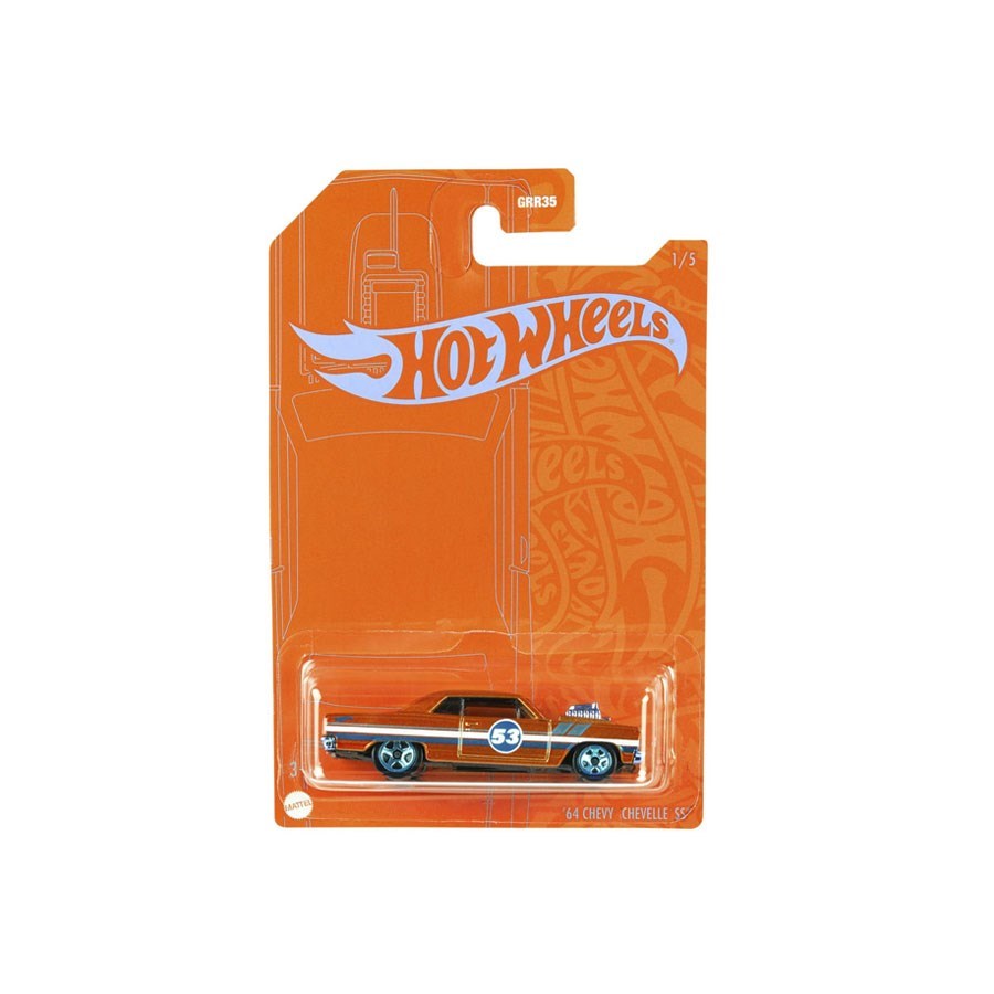 Hot Wheels Mavi ve Parlak Arabalar/64 Chevy Chevel 64 Chevy Chevel