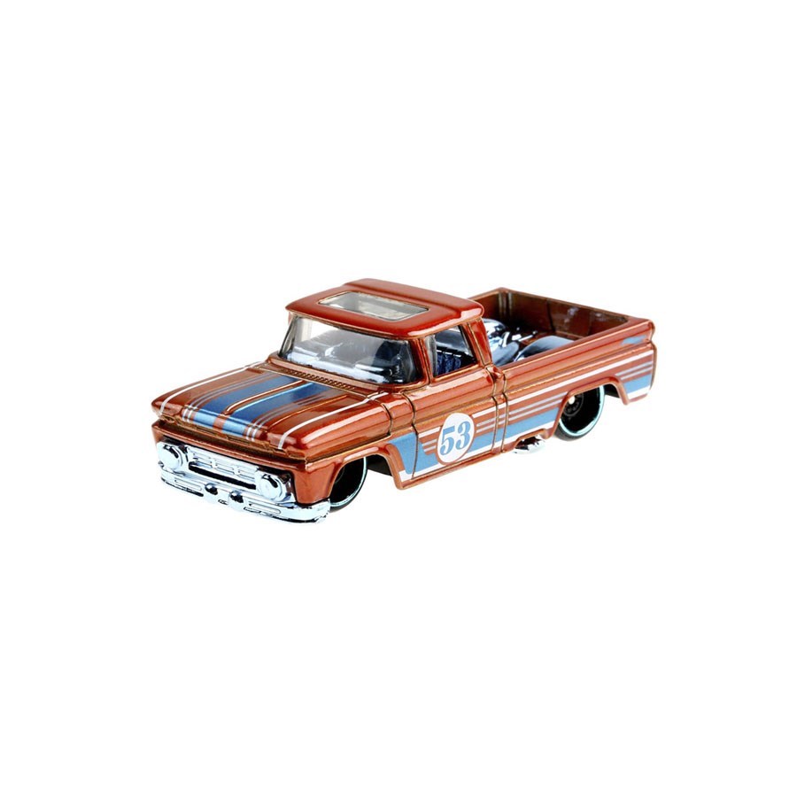 Hot Wheels Mavi ve Parlak Arabalar/64 Chevy Chevel Custom '62 Chev