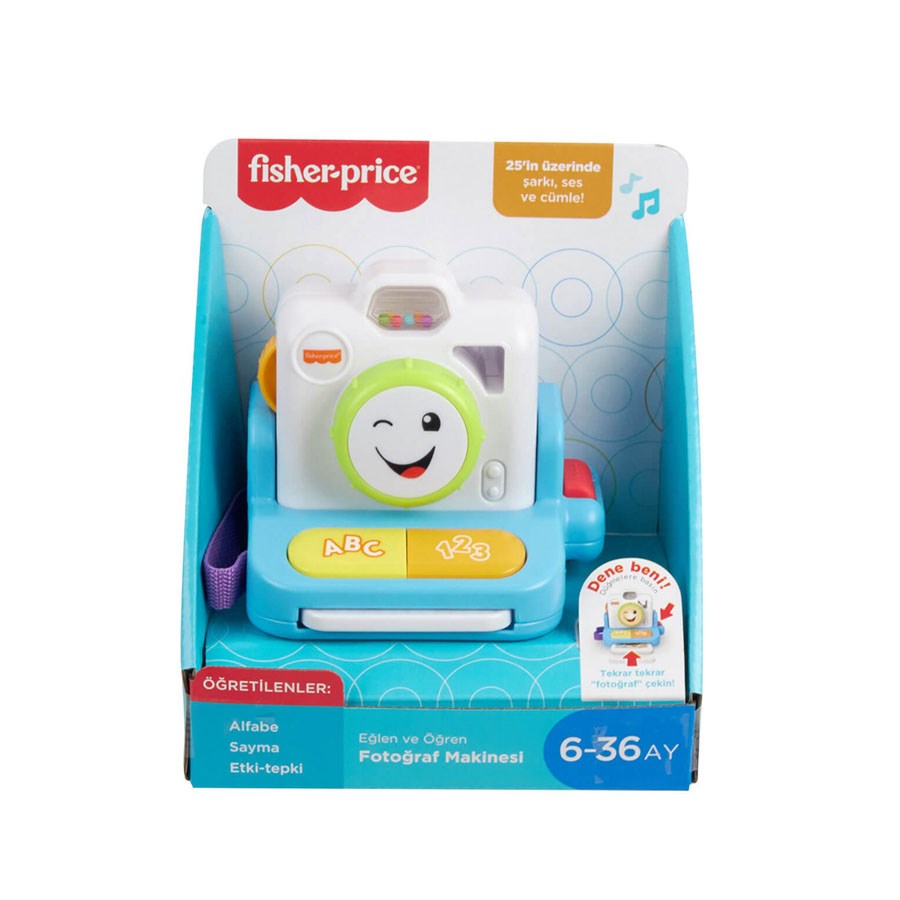 Fisher Price Eğlen & Öğren Fotoğraf Makinesi 