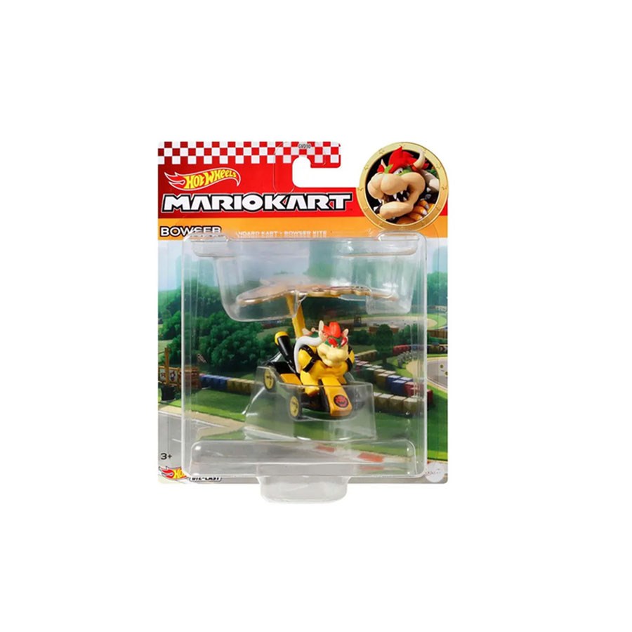 Hot Wheels Mario Kart Planörlü Araçlar Bowser