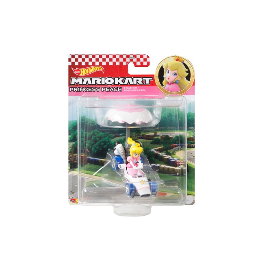 Hot Wheels Mario Kart Planörlü Araçlar Princess Peach