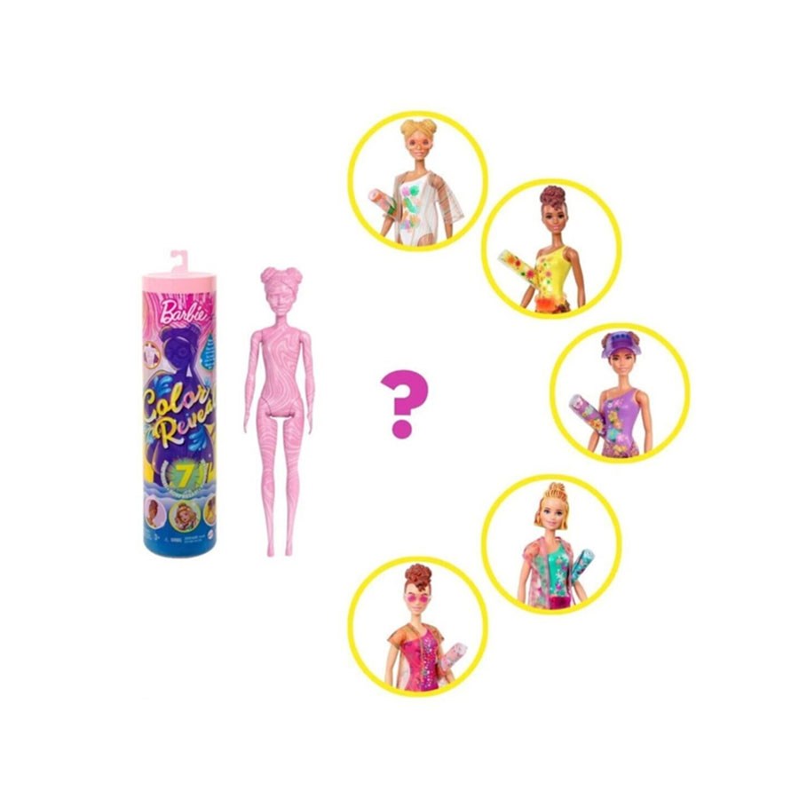 Barbie Colour Reveal Reval Beach 