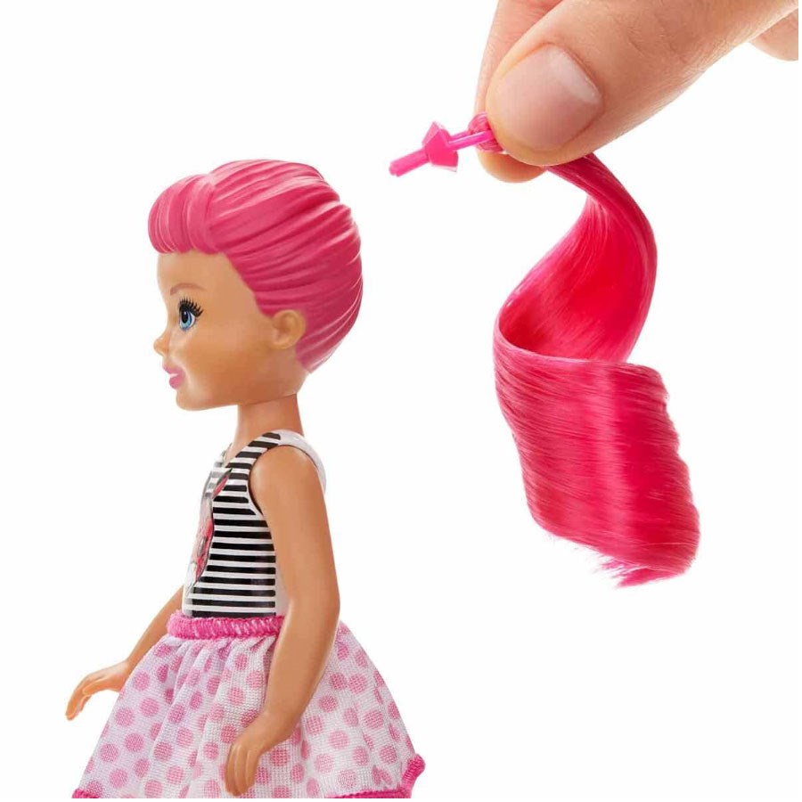 Barbie Color Reveal Renk Değiştiren Sürpriz Chelsea Renk Bloklu 