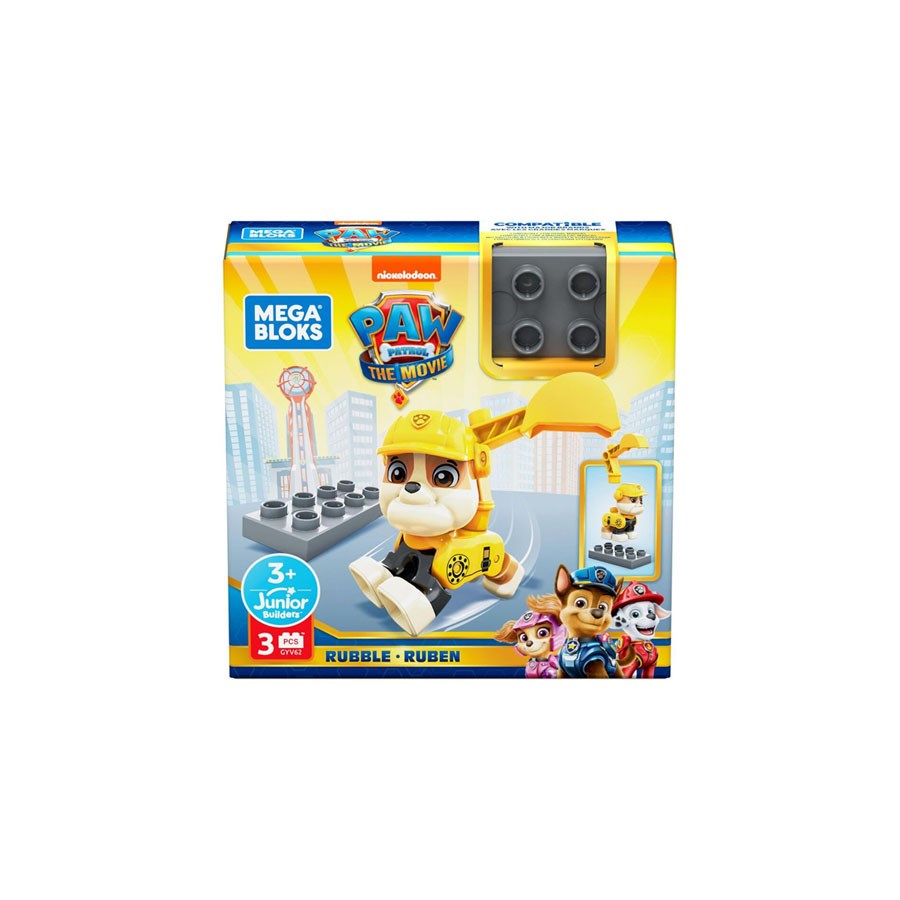 Paw Patrol Karakter Figürler Rubble-Ruben