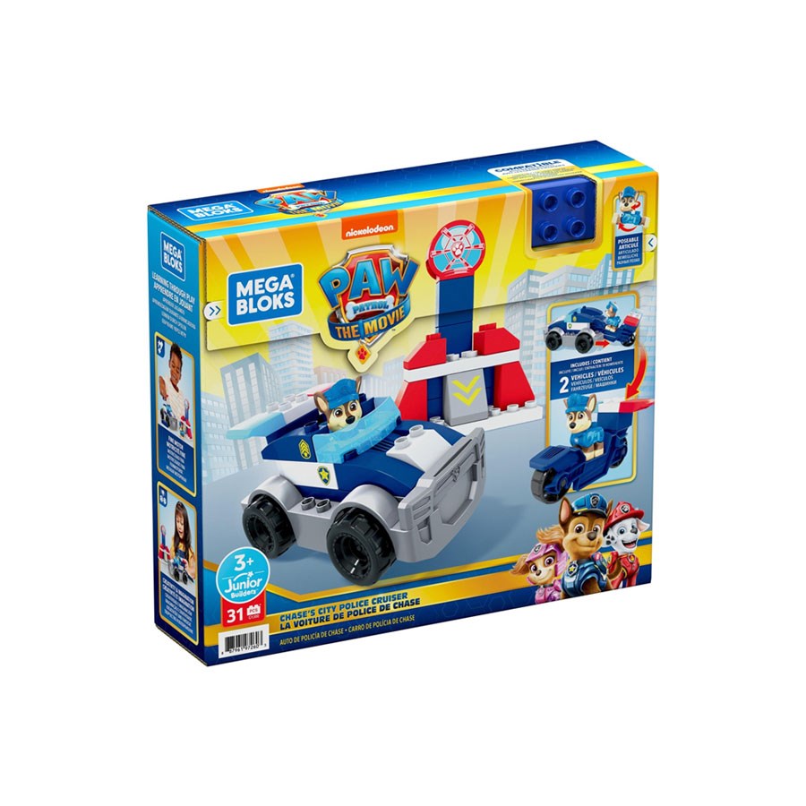 Mega Bloks Paw Patrol Chase'in Polis Aracı 