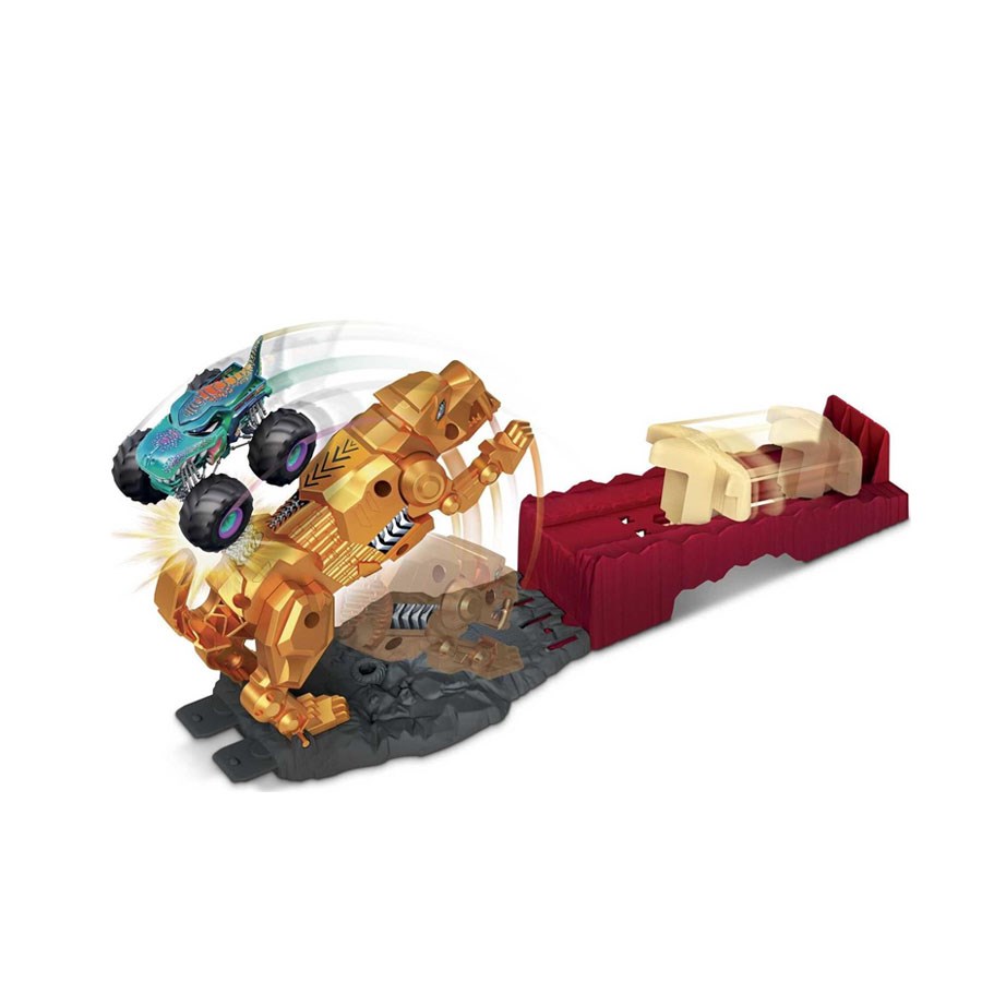 Hot Wheels Monster Trucks Oyun Seti Sabretooth Showdown