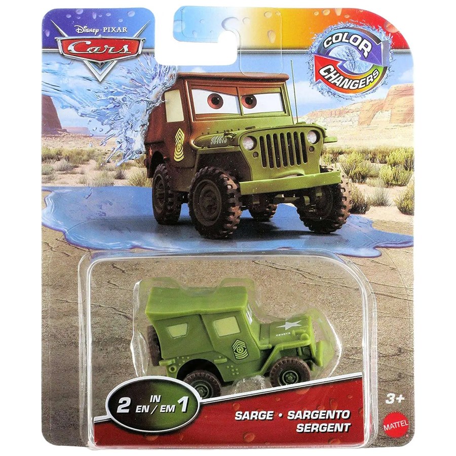 Cars Renk Değiştiren Araçlar/Sarge Sarge