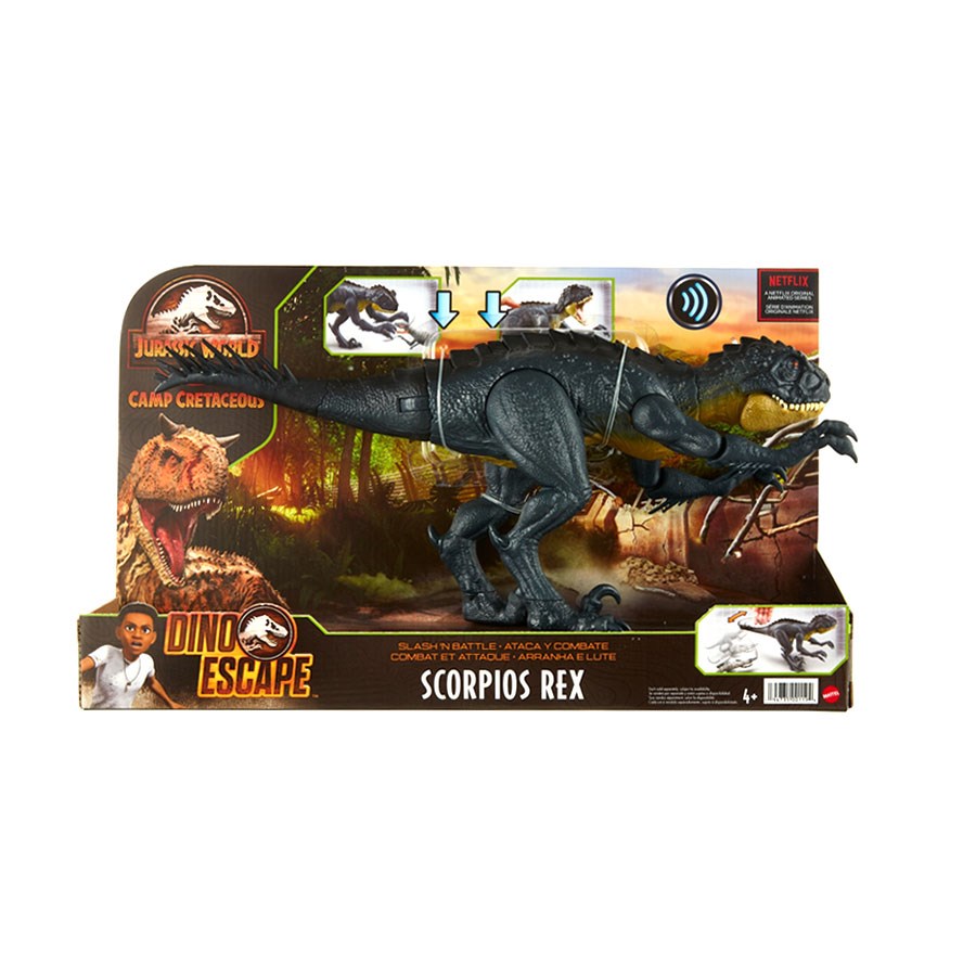 Jurassic World Saldırgan Dövüşçü Scorpios Rex 