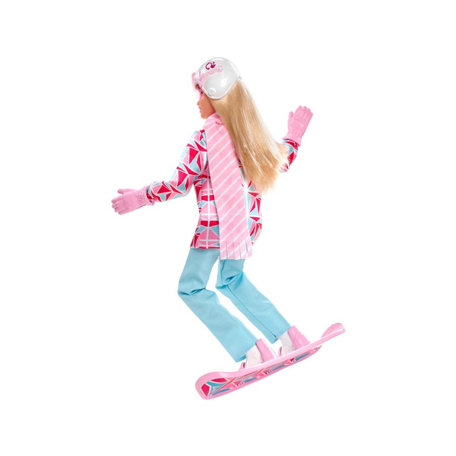 Barbie Snowboard Sporcusu Bebek 