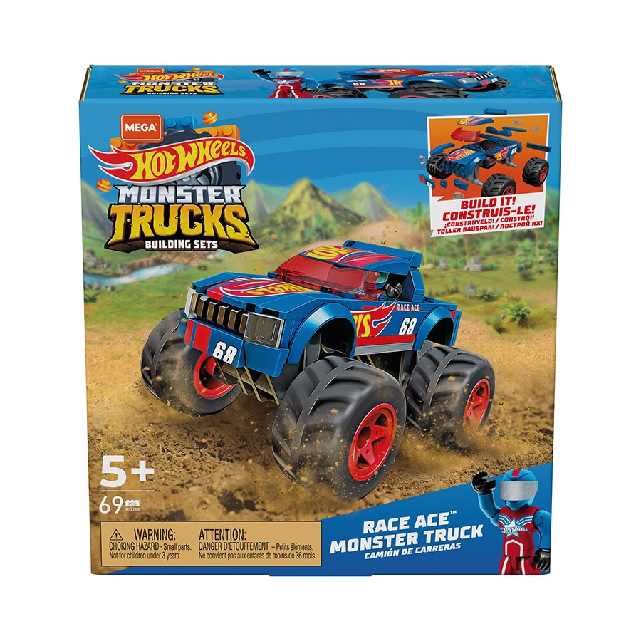 Hot Wheels Race Ace Monster Truck 