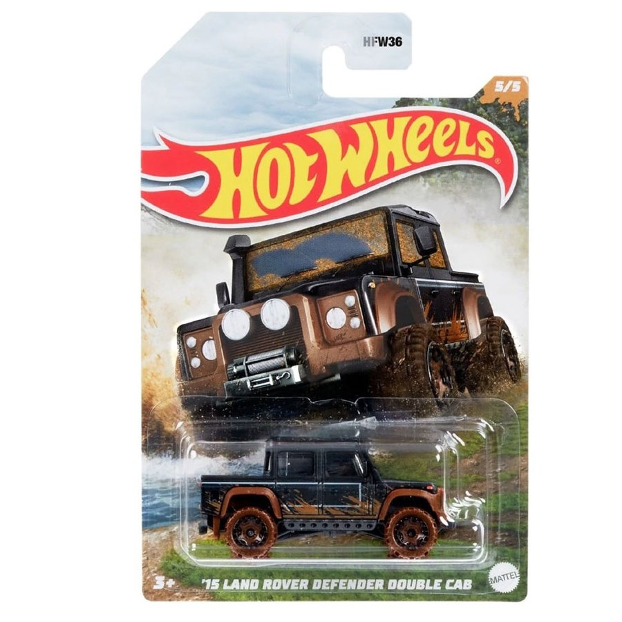 Hot Wheels Mud Runner Arabalar '15 Land Rover Defender Double Cab