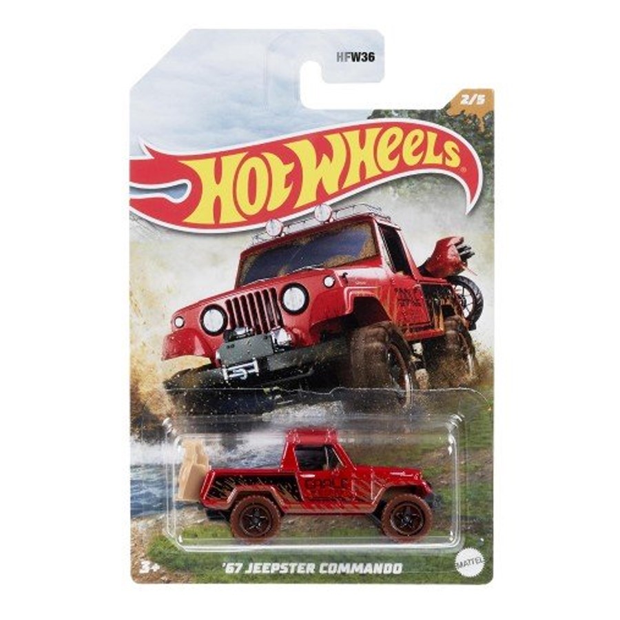 Hot Wheels Mud Runner Arabalar '67 Jeepster Commando