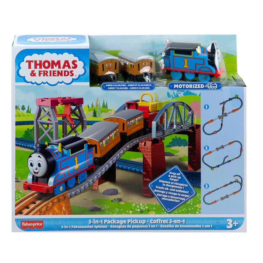 Fisher Price Thomas ve Arkadaşları 3'ü 1 Arada Kargo Macerası Oyun Seti 