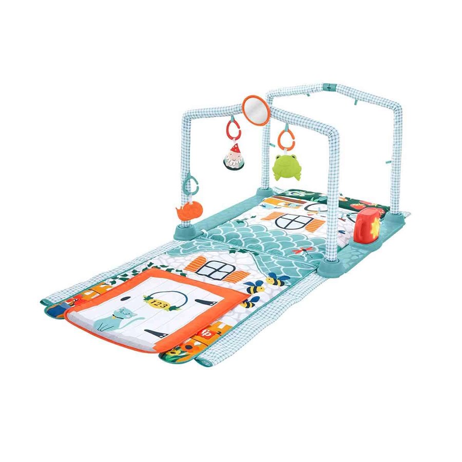 Fisher-Price 3ü 1 Arada Sevimli Kulübe Jimnastik  