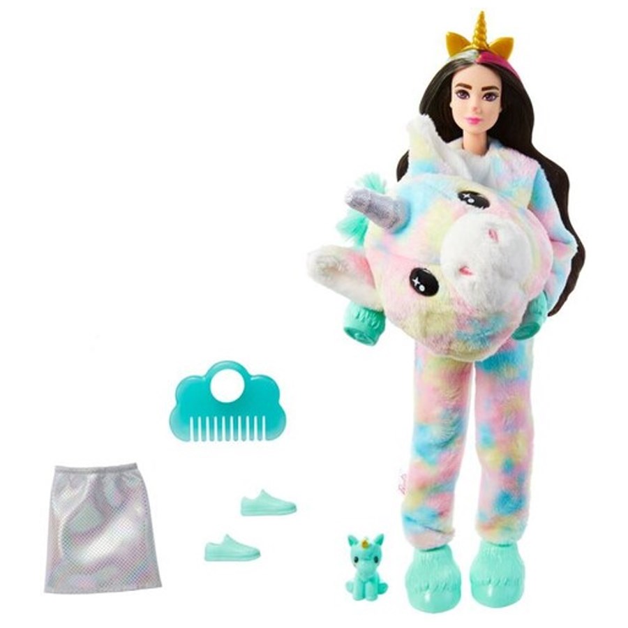 Barbie Cutie Reveal S2 Gökkuşağı Unicorn