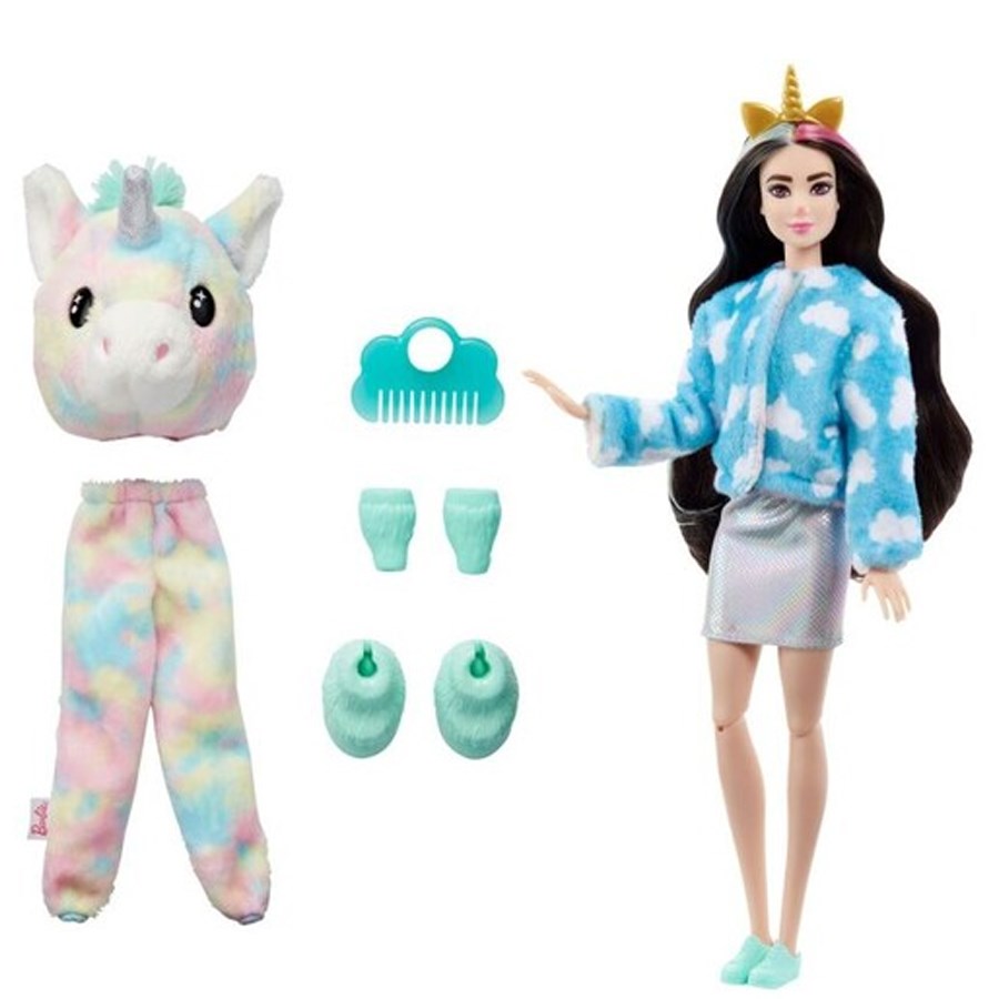 Barbie Cutie Reveal S2 Gökkuşağı Unicorn