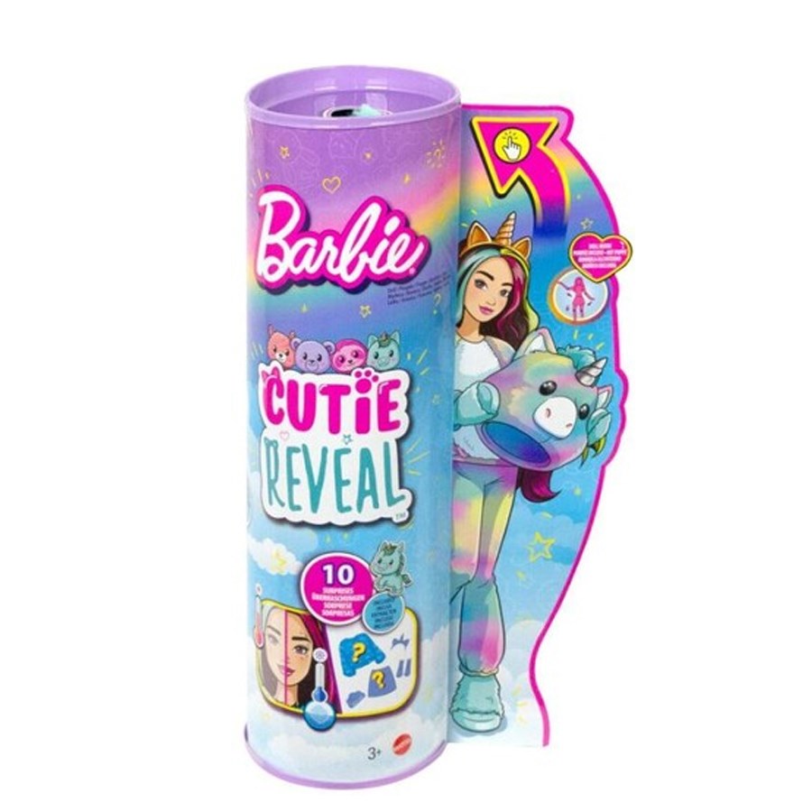 Barbie Cutie Reveal S2 Gökkuşağı Unicorn