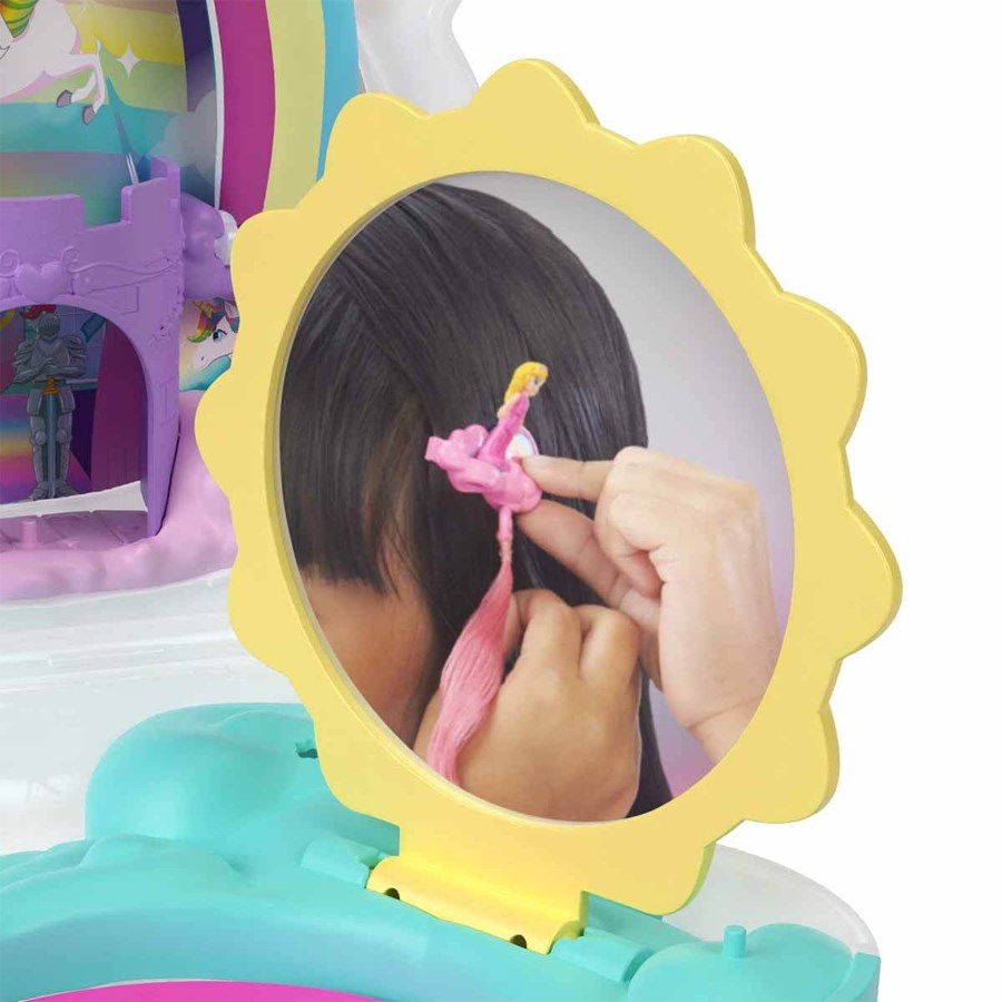 Polly Pocket Tek Boynuzlu Atın Gökkuşağı Salonu 