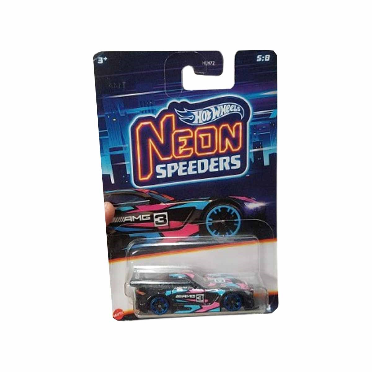 Hot Wheels Neon Yarışlar Temalı Araba 