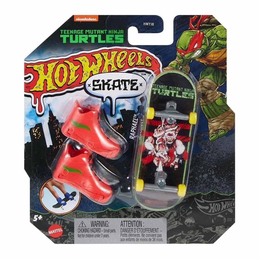 Hot Wheels Skate Parmak Kaykay ve Ayakkabı Paketi Hkv33