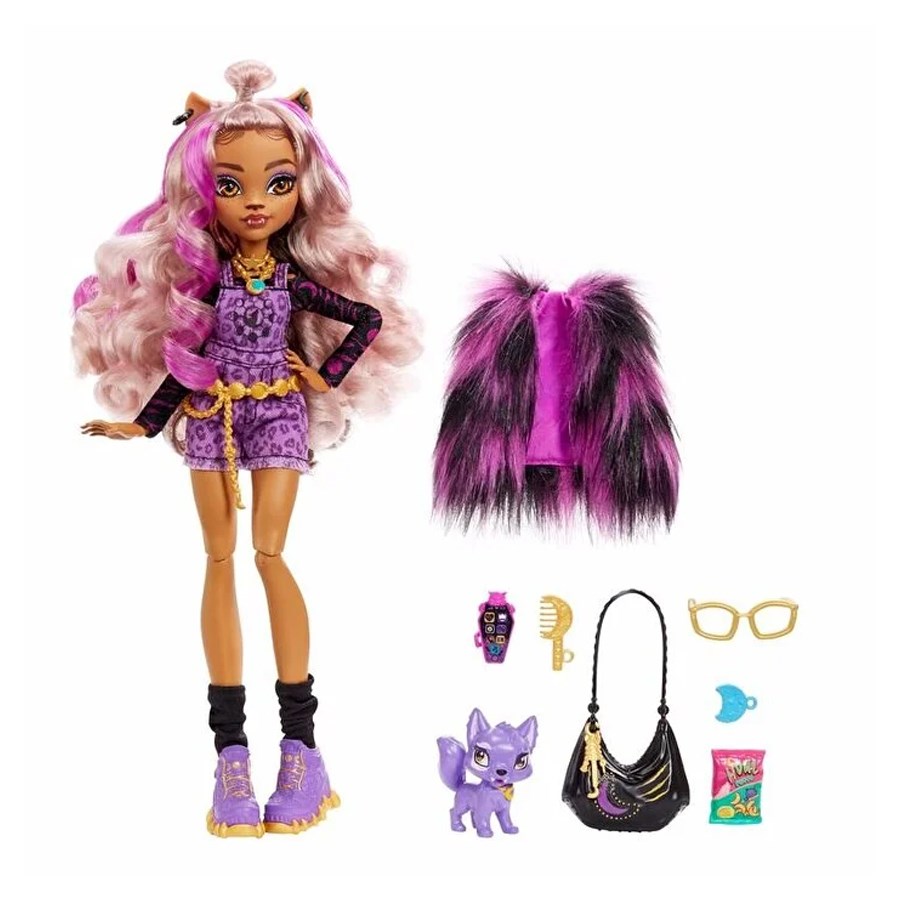 Monster High Ana Karakter Bebekler Clawdeen Wolf